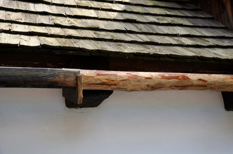 Wood Gutters Installation